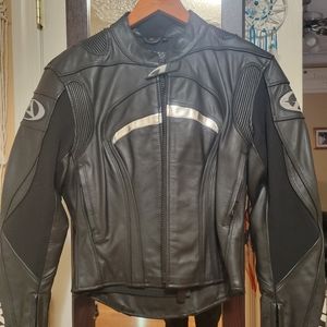 Lightly used Suzuki leather riding jacket